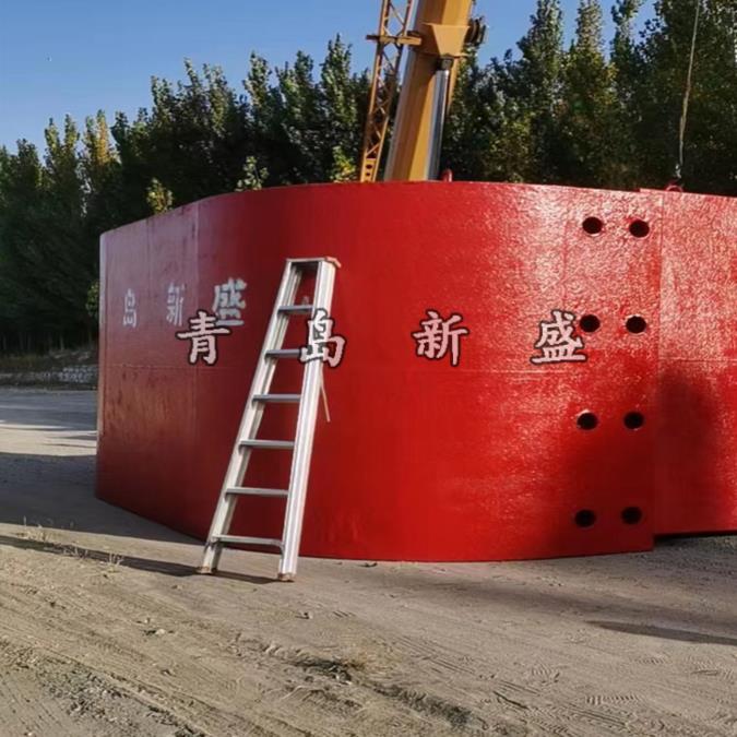 FRP桥梁固定式防撞墩防撞设施(图1)