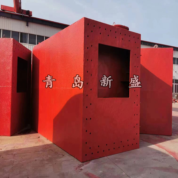 FRP桥梁固定式防撞墩防撞设施(图3)